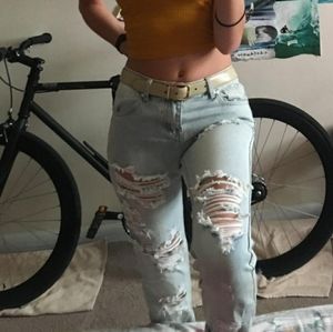 One Teaspoon Distressed Jeans
